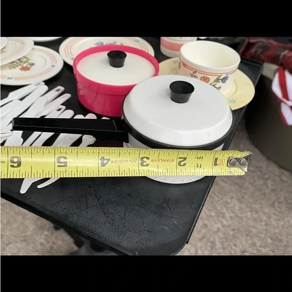 Kitchen Food Dishes Utensils for Play Food Assorted Vtg Chilton Battat Lot 38 - Picture 7 of 10